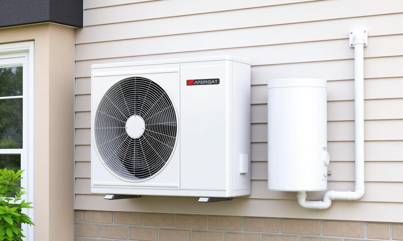 Pompe à chaleur air-eau installée